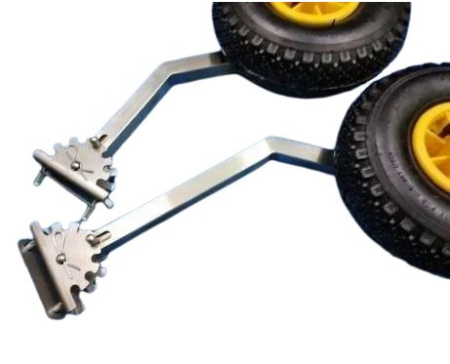 Транцеві колеса Технопарус КТ-3НР нержавійка 7-положень автомат