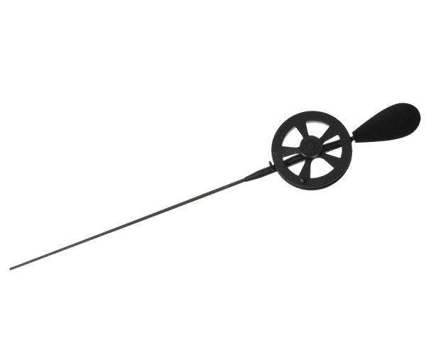 Вудка зимова Flagman Leader-N під ківок карбон 31см 15.2г (HFT-BLN)