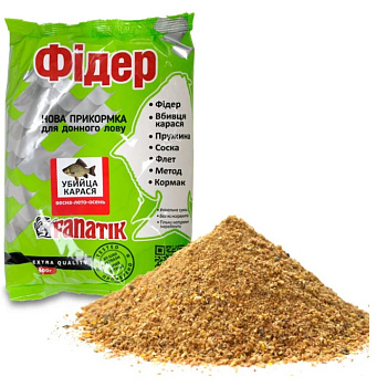 Прикормка Fanatik Фідер Вбивця Карася, 900 гр