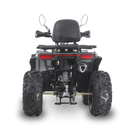 Квадроцикл FORTE ATV-200G PRO зелено-сірий (133188)