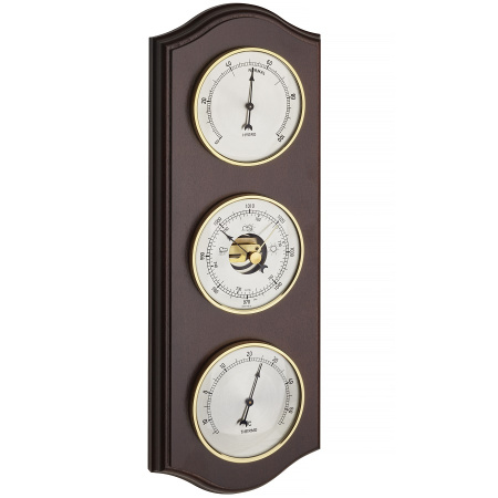 Метеостанція TFA "Classic" горіх, d=80/80/80 мм, 338х122х40 мм (20107603B)