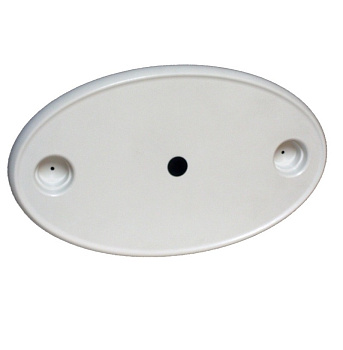 Кришка столу Springfield овальна, 45х76см, з отвором під парасольку (1670006-U)