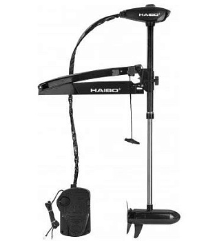 Човновий електромотор Haibo WFT80DG (чорний) носовий 24В солона вода (WFT80DG black)