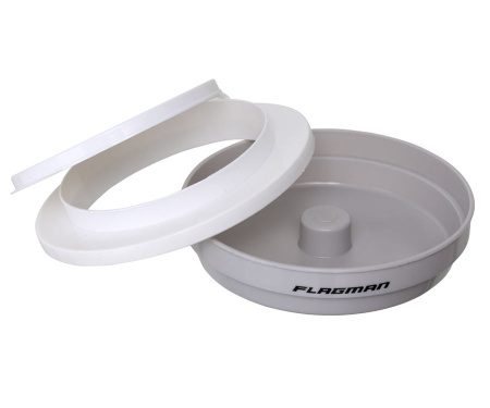 Коробка Flagman для наживки кругла 0.25л (DKR092)