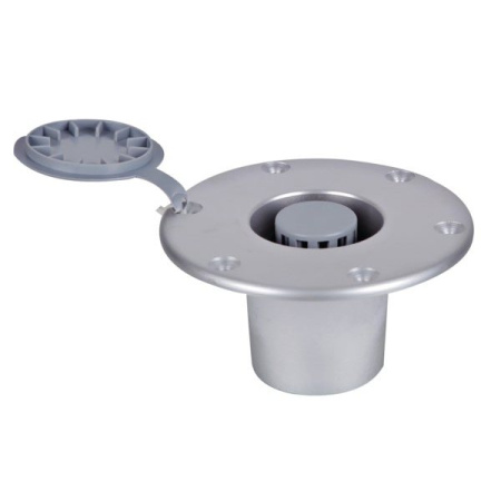 Опорна пластина ніжки столу Lalizas алюміній, Ø150мм-Η.9,5мм (197291)