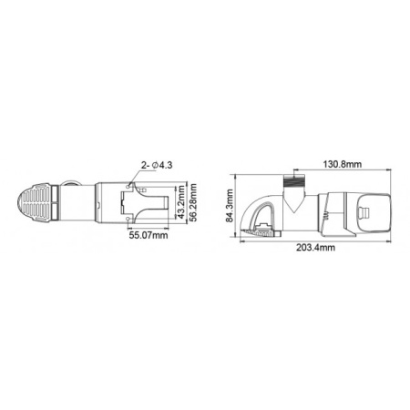 Автоматична помпа низького профілю SeaFlo 1100 (SFBP1-G1100-14A)