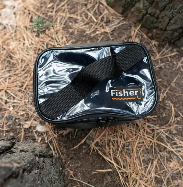 Органайзер для снастей Fisher з прозорою кришкою 3 л (К-105)