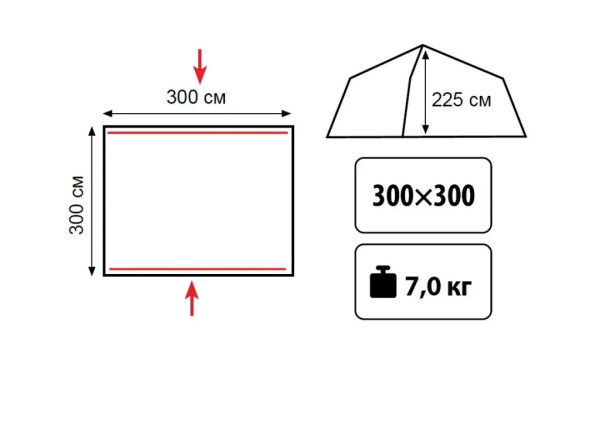 Шатро Tramp Lite Bungalow (TLT-015.06)