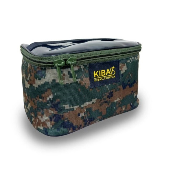 Сумка універсальна Kibas із прозорою кришкою 210х150х110 мм (КS211511GR)