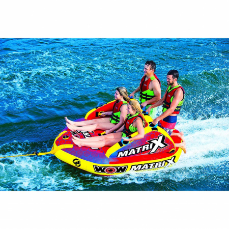 Буксирувальний балон (Плюшка) WOW Matrix 1-4P Towable (20-1060)