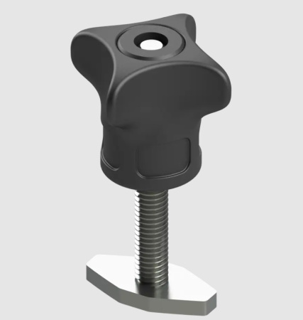 Чотиригранна пластикова ручка FASTEN Kn226 з Т-болтом (01.17.019.01.01)