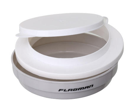Коробка Flagman для наживки кругла 0.25л (DKR092)