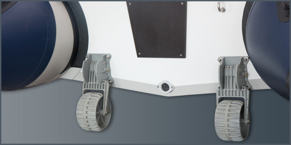 Транцеві колеса Kolibri пластикові