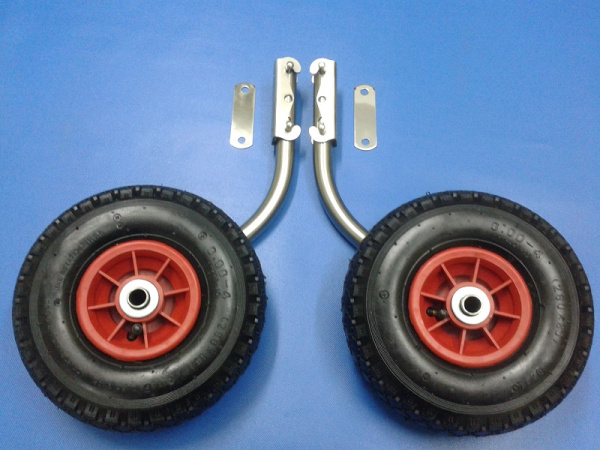 Транцеві колеса Технопарус КТ-10НК нержавійка круглий автомат швидкоз’ємні