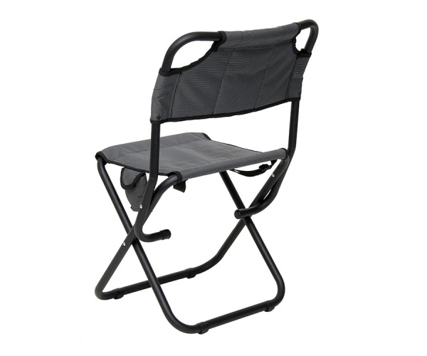 Стілець складаний Forrest Рибак 22 зі спинкою сірий меланж (FRSTSSB22)