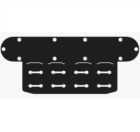 ПВХ кріплення FASTEN Pm255 тип MOLLE для кріплення сумок на площадку TRk255 (01.20.008.01.01)