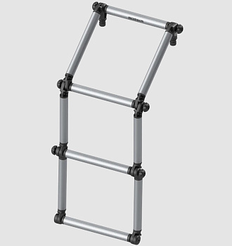 Сходи складні FASTEN з алюмінієвої труби 32 мм (Fl032) (01.11.002.01.04)