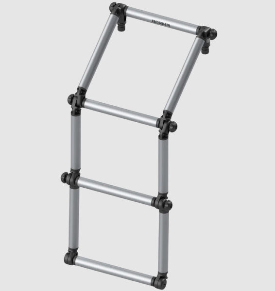 Сходи складні FASTEN з алюмінієвої труби 32 мм (Fl032) (01.11.002.01.04)