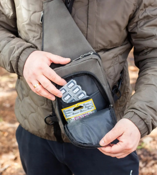 Сумка для риболовлі через плече Fisher (К-047)