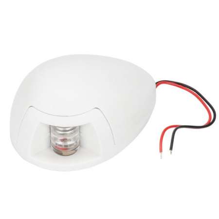 Навігаційний вогонь AAA червоний LED корпус білий (00082-LD)