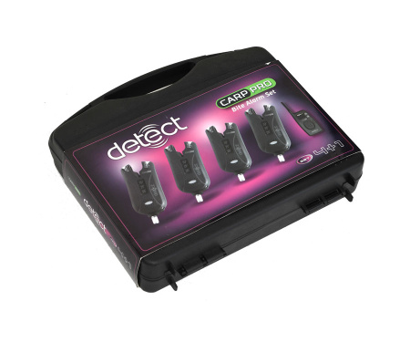 Набір електронних сигналізаторів клювання Carp Pro Detect 9V 4+1 (6306-104)